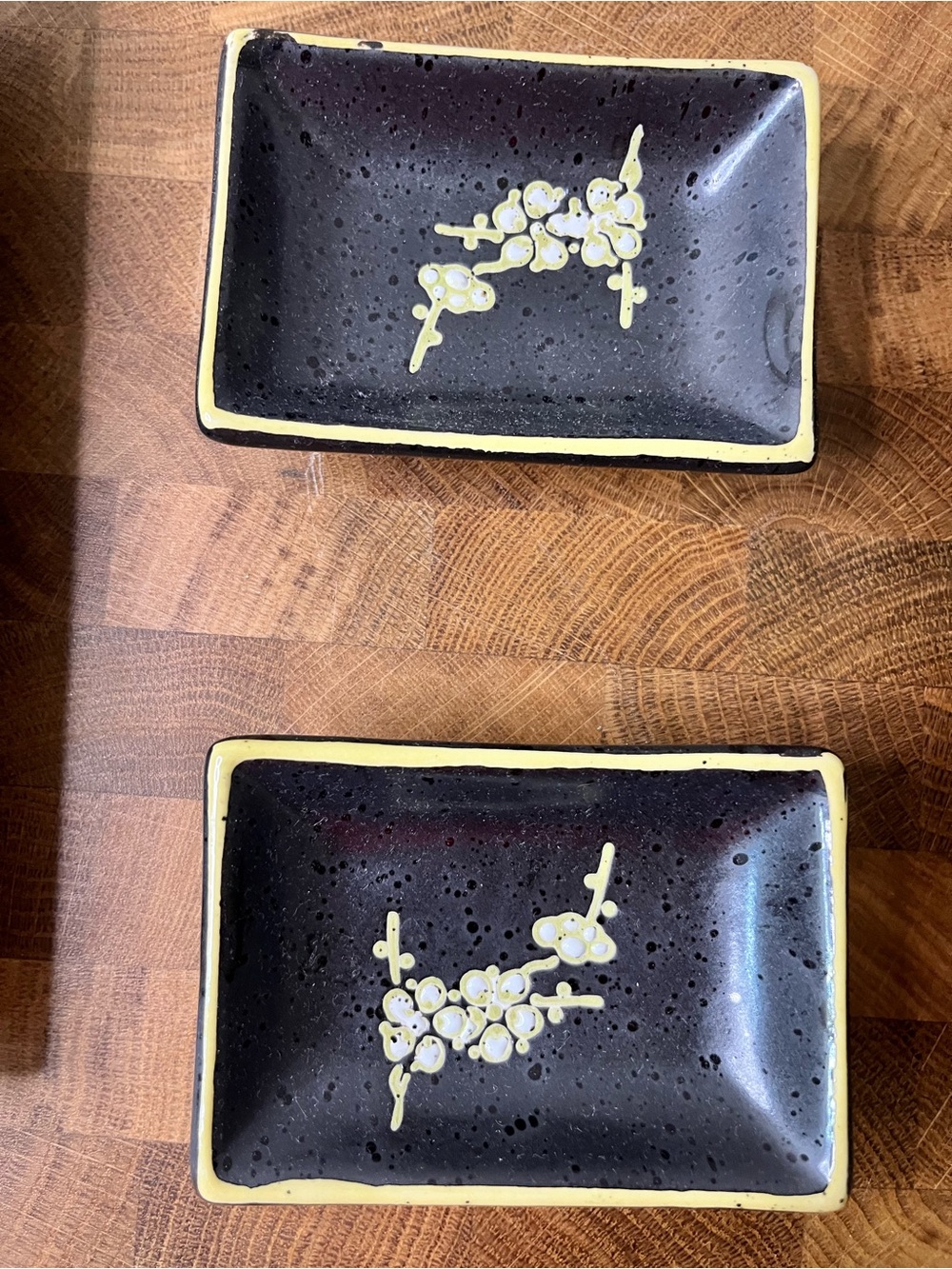 Black Ceramic Sushi Serving Set - Picture 8 of 14